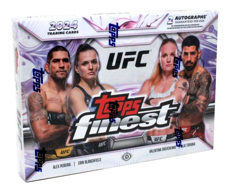 2024 Topps UFC Finest Hobby 8 Box Case (Ships Sealed Only) - B10