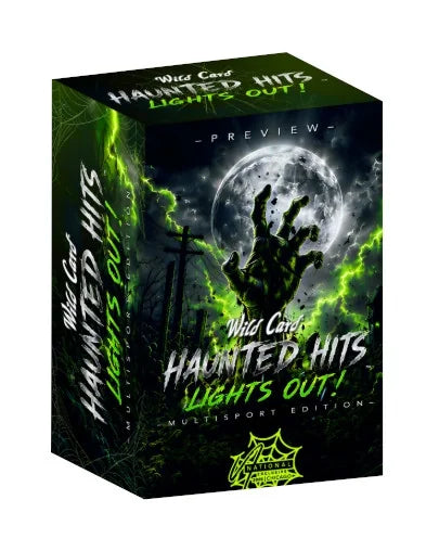 2026 Wild Card Haunted Hits: Lights Out! Mammoth Hobby 12 Box Case - B4 | P4117907