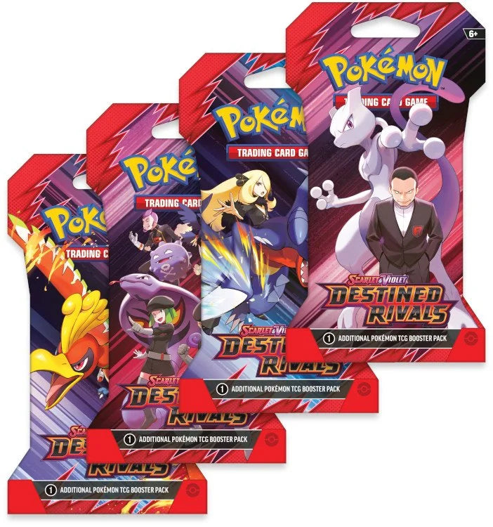 Pokemon Scarlet & Violet Destined Rivals Blister Pack Case | 144 Packs | P4191679