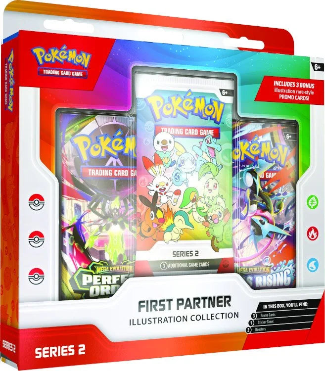 Pokemon First Partner Illustration Collection Series 2 - 6 Box Case - B17 | P4213269