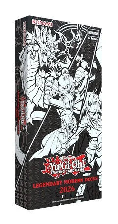 Yugioh 2026 Legendary Modern Decks 12 Box Case (Ships Sealed Only) - B16 | P4213542
