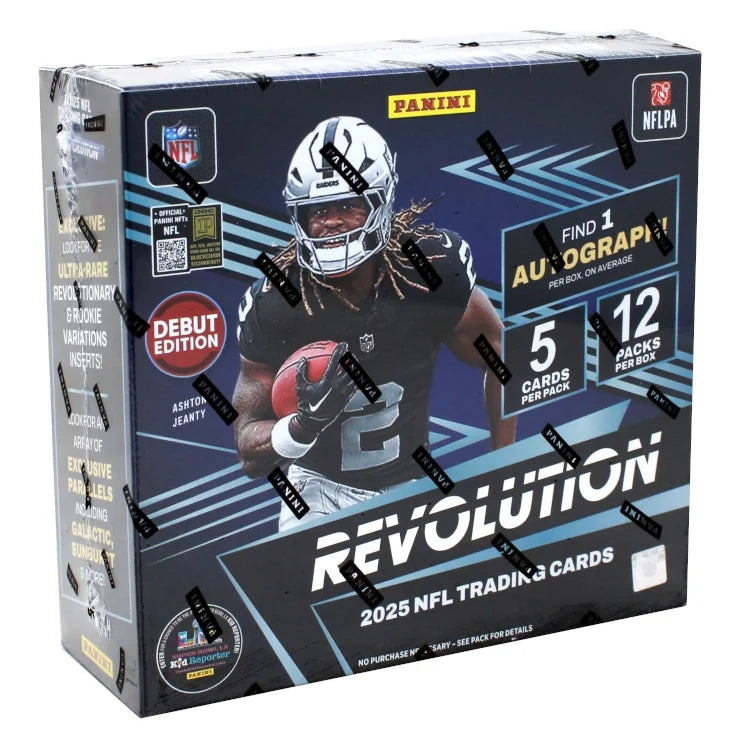 2025 Panini Revolution Football Premium 20 Box Case | Debut Edition (Ships Sealed Only)