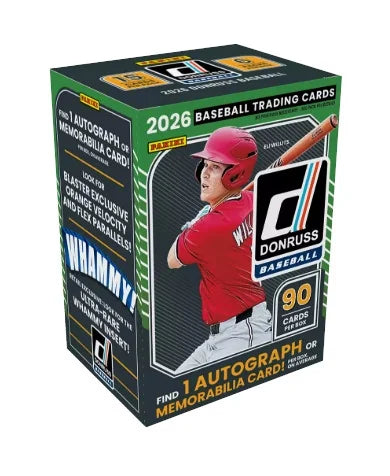 2026 Panini Donruss Baseball Blaster 20 Box Case (Ships Sealed Only) - B | P4549981