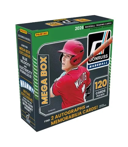 2026 Panini Donruss Baseball Mega 20 Box Case (Ships Sealed Only) - B | P4549982