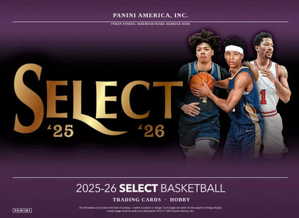 2025-26 Panini Select Basketball Hobby 12 Box Case (Ships Sealed Only) - B9 | P4553633