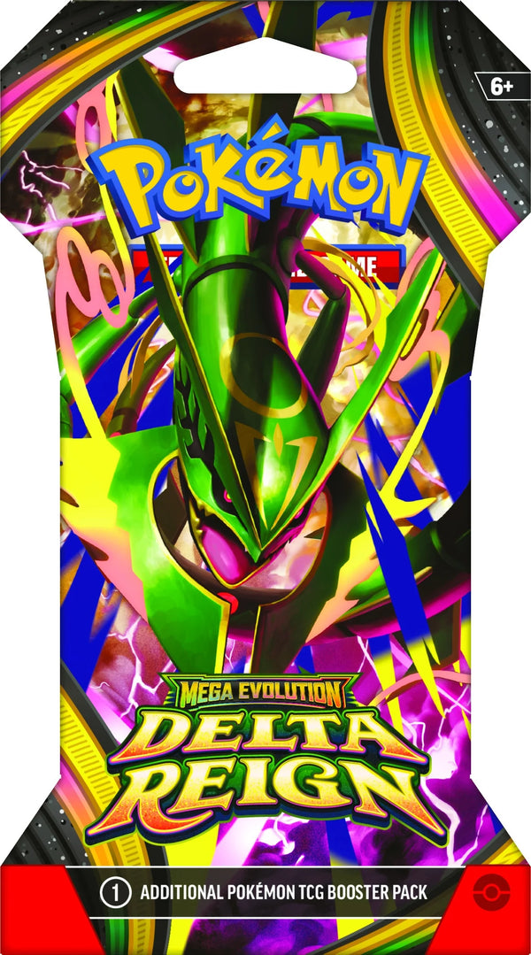 Pokemon TCG Mega Evolution Delta Reign Blister Pack Case | 144 Packs | P4747215