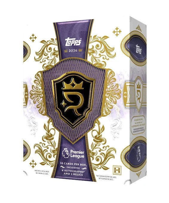 2025-26 Topps Royalty Premier League Soccer Hobby 4 Box Case | P4958915