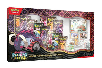 Pokemon Scarlet & Violet Paldean Fates Great Tusk & Iron Treads EX - B24 | P4959893