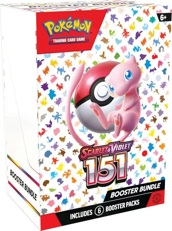 Pokemon Scarlet & Violet 151 Booster Bundle 6 Display Case - B14 | P4960022