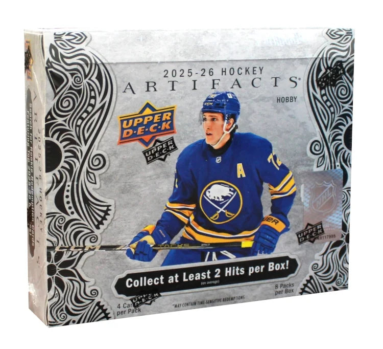 2025-26 Upper Deck Artifacts Hockey Hobby 20 Box Case (Ships Sealed Only) - B5 | P4992043
