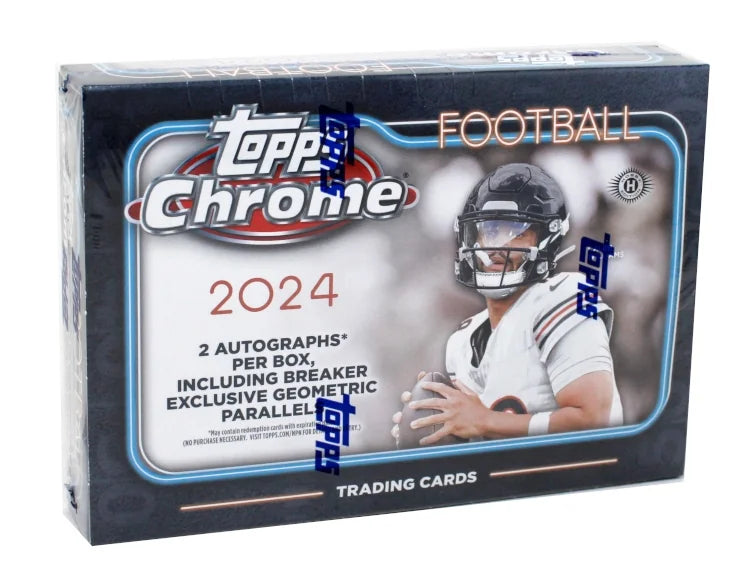 2024 Topps Chrome Football Delight 10 Box Case (Ships Sealed Only) | P5078949