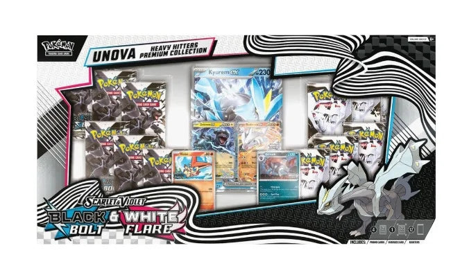 Pokemon Unova Heavy Hitters Premium Collection | 6 Box Case (Ships Sealed Only) | P5082184