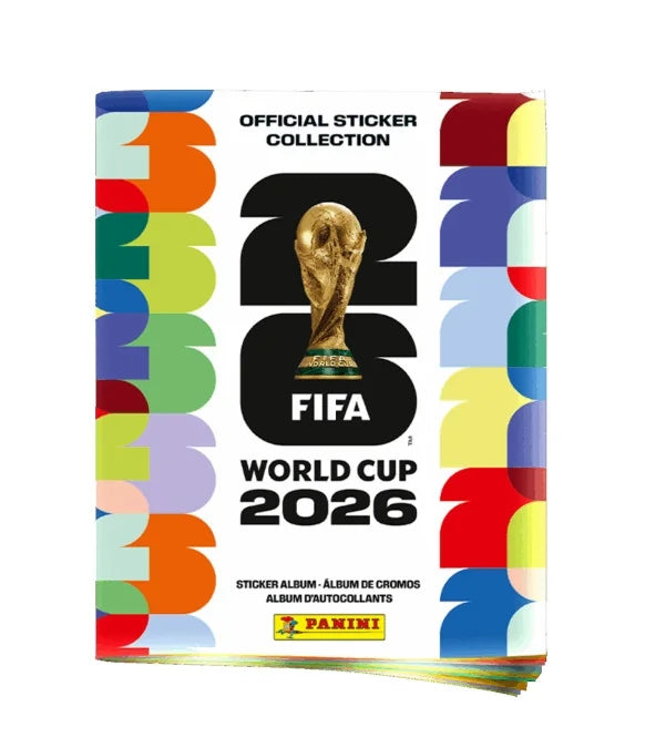 2026 Panini World Cup Soccer Sticker Album | 48-Pack Case (Ships Sealed Only)