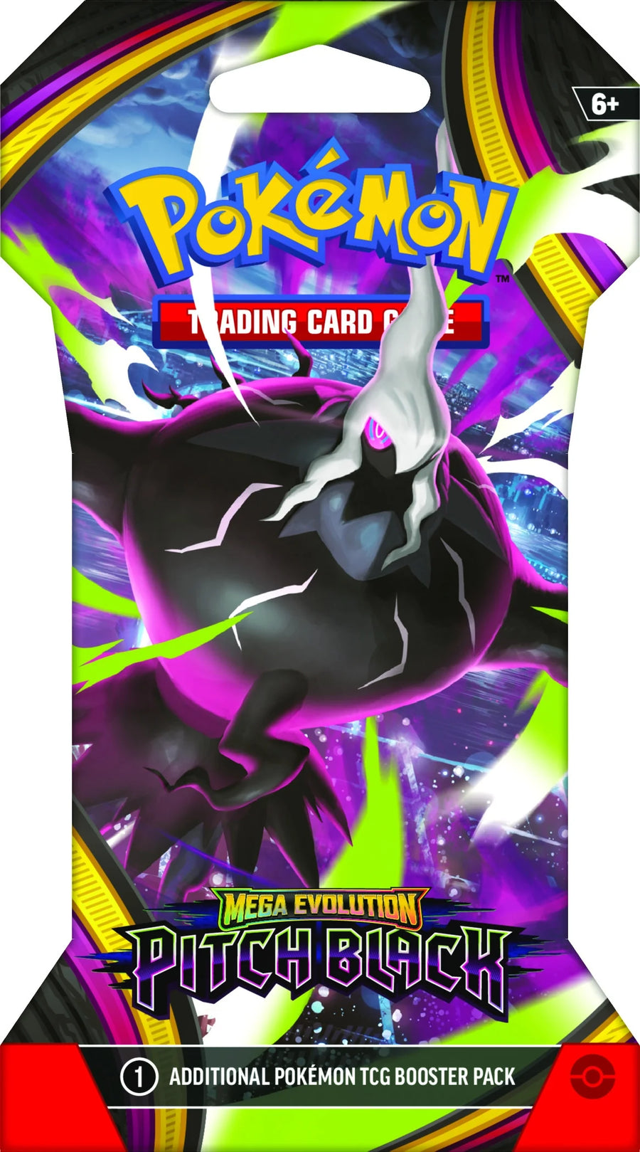 Pokemon Mega Evolution Pitch Black Blister Pack Case | 144 Packs (Ships Sealed Only)
