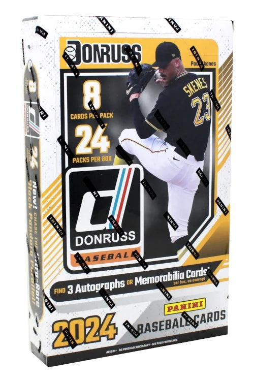 2024 Panini Donruss Baseball Hobby 16 Box Case (Ships Sealed Only) - B2 | P5310978