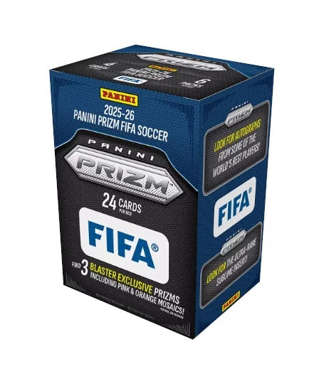 2025-26 Panini Prizm FIFA Soccer Blaster 20 Box Case (Ships - B
