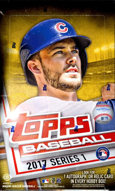 2017 Topps Series 1 Baseball Hobby 12 Box Case (Ships Sealed Only) | P5497457