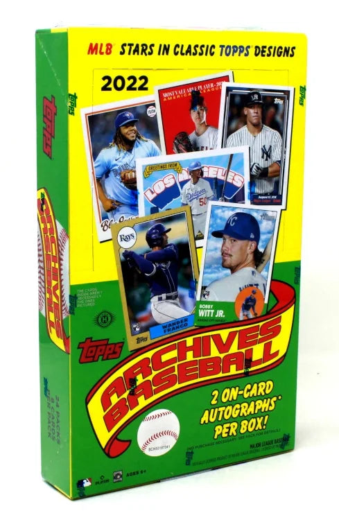 2022 Topps Archives Baseball Hobby 10 Box Case (Ships Sealed Only) - B | P5675792