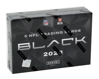 2023 Panini Black Football Hobby 12 Box Case (Ships Sealed Only) - B82 | P5677949