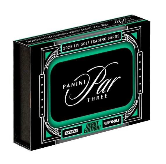 2026 Panini Par Three LIV Golf Hobby 10 Box Case (Ships Sealed Only) - B6 | P5679587