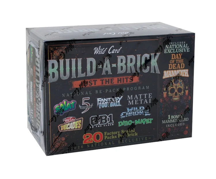 2026 Wild Card National Exclusive Build-A-Brick 10 Box Case (Ships Sealed Only) | P5924332