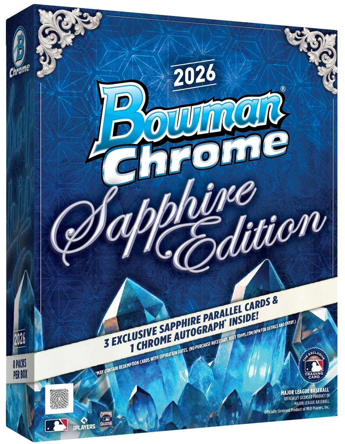 2026 Bowman Chrome Baseball Sapphire Edition | 10 Box Case (Ships Sealed Only) | P6302430