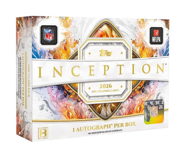 2026 Topps Inception Football Hobby 8 Box Case (Ships Sealed Only) | P6303709