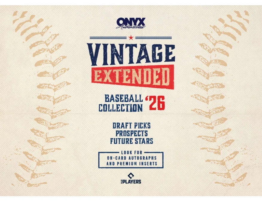 2026 Onyx Vintage Extended Baseball Hobby 6 Box Case | P6650063