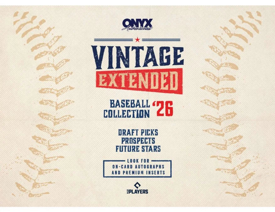2026 Onyx Vintage Extended Baseball Mega 6 Box Case - B2 | P6679822