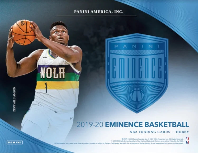 2019-20 Panini Eminence Basketball Hobby Case (Ships Sealed Only) | P6683209
