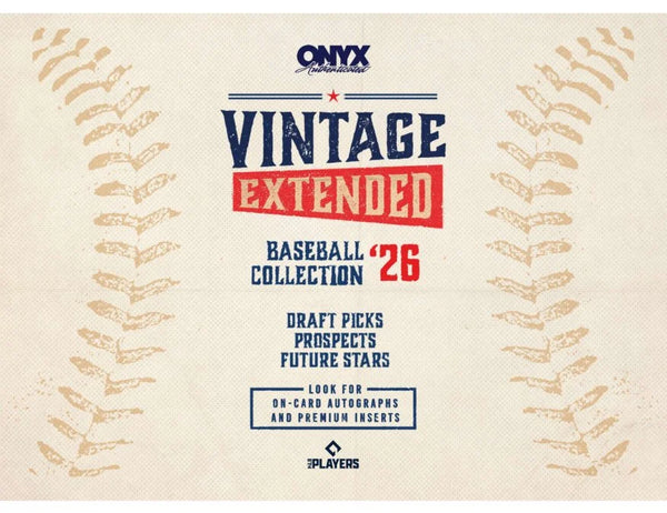 2026 Onyx Vintage Extended Baseball Mega 6 Box Case - B4 | P6768770