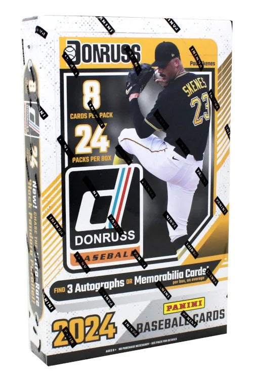 2024 Panini Donruss Baseball Hobby 16 Box Case (Ships Sealed Only) - B7 | P6770034
