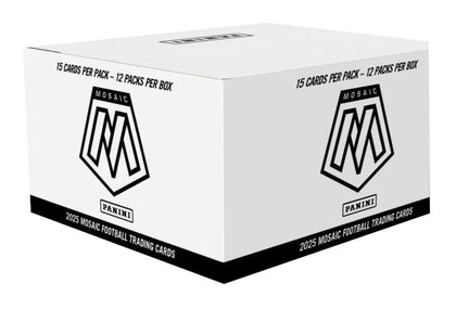 2025 Panini Mosaic Football Fat Pack 12 Box Case (Ships Sealed Only) - B40 | P6770298