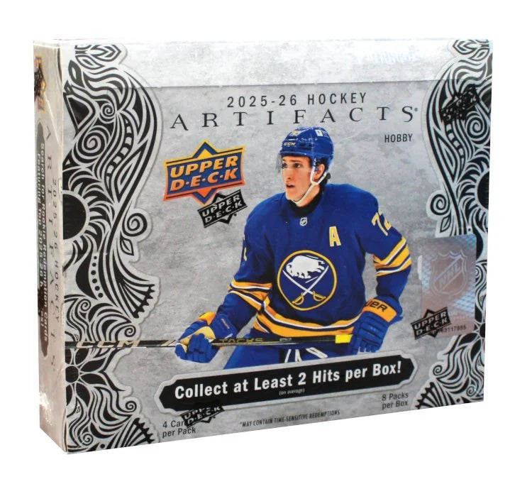 2025-26 Upper Deck Artifacts Hockey Hobby 20 Box Case (Ships Sealed Only) - B10 | P6772841