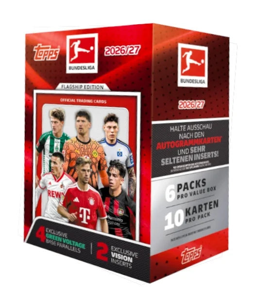 2026-27 Topps Bundesliga Soccer Blaster 40 Box Case (Ships Sealed Only) | P7025300