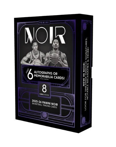 2025-26 Panini Noir Basketball Hobby 4 Box Case (Ships Sealed Only) - B14 | P7057803