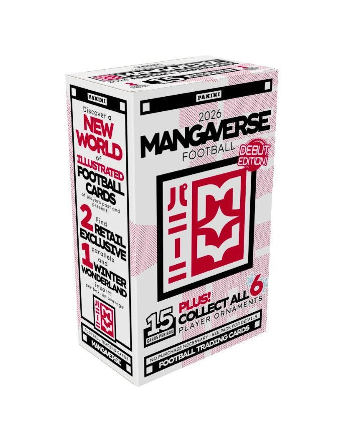 2026 Panini Mangaverse Football Hobby 12 Box Case (Ships Sealed Only) | P7412777