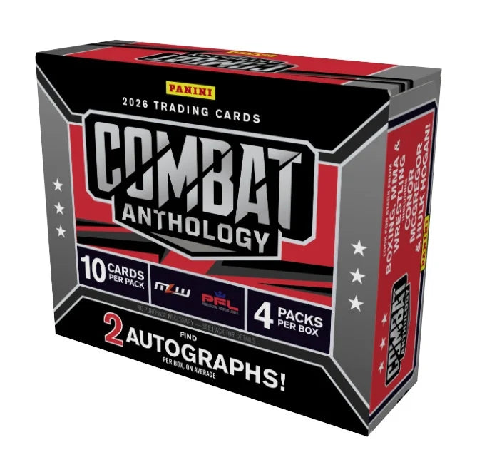 2026 Panini Combat Anthology Hobby 12 Box Case (Ships Sealed Only) | P7415847