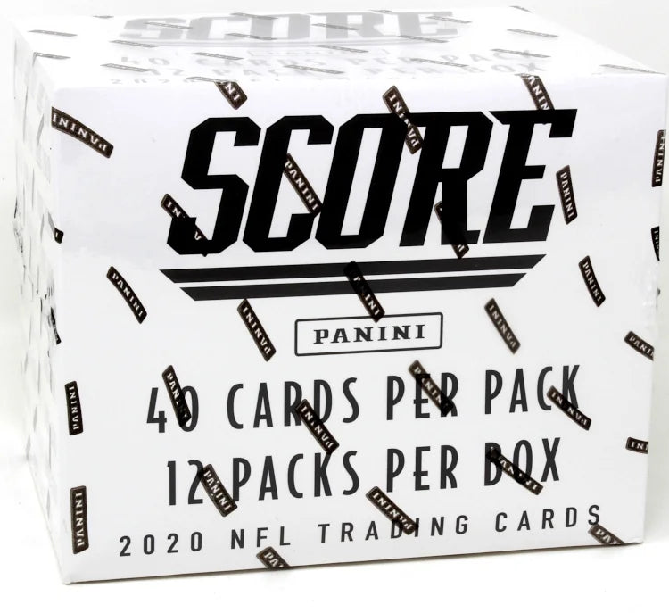 2020 Panini Score Football Fat Pack 12 Box Case (Ships Sealed Only) | P7637184
