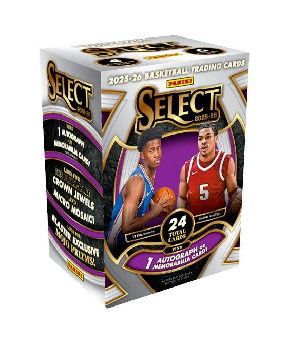 2025-26 Panini Select Basketball Hobby Blaster | 20 Box Case | P7637548