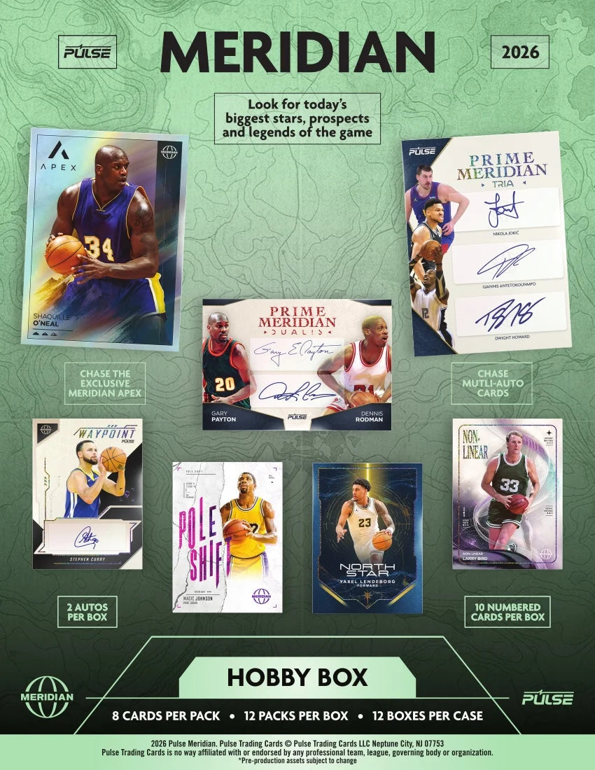 2026-27 Pulse Meridian Basketball Hobby 12 Box Case | P7722883