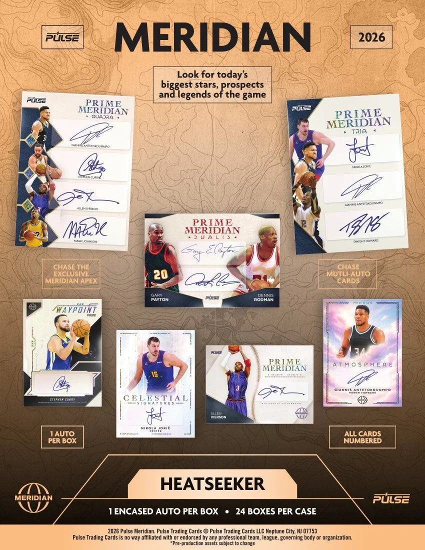 2026-27 Pulse Meridian Basketball Heat Seeker Case | 24 Boxes | P7722888
