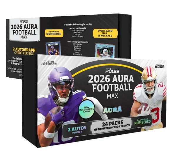 2026 Pulse Aura Football Max Edition | 10 Box Case