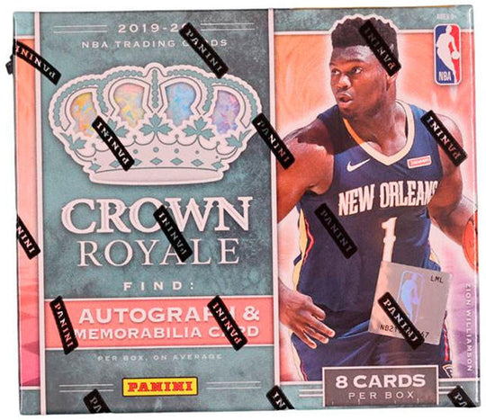 2019-20 Panini Crown Royale Basketball Hobby Trading Cards