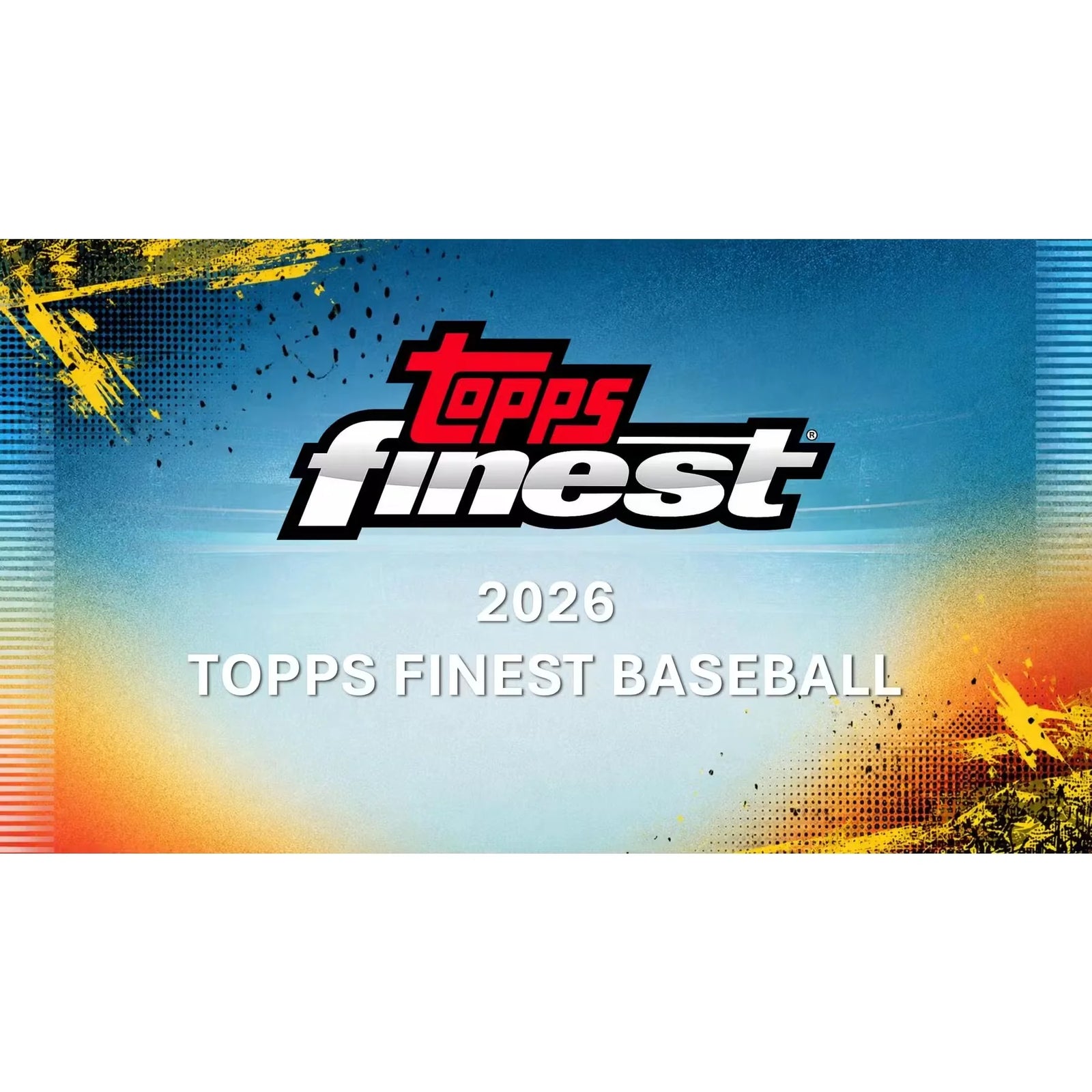 2026 Topps Finest Baseball Delight 6-Box Case | Presell (Ships Sealed Only)