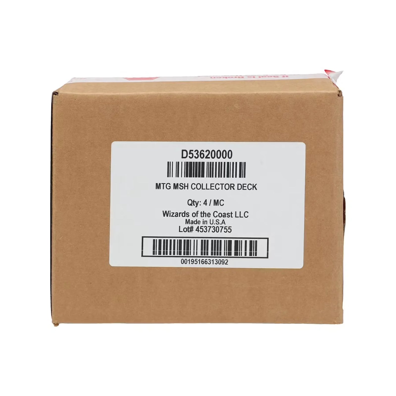 Magic the Gathering Marvel Super Heroes Collector Commander 4-Deck Case (Ships Sealed Only)