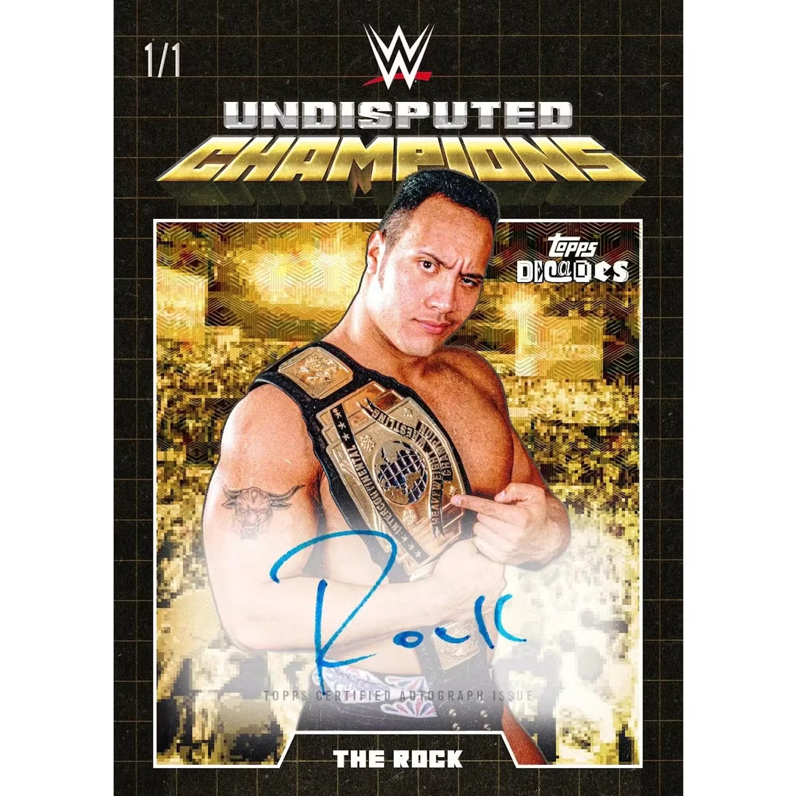 2026 Topps Decades WWE 90s Edition Wrestling Hobby 10-Box Case (Ships Sealed Only)