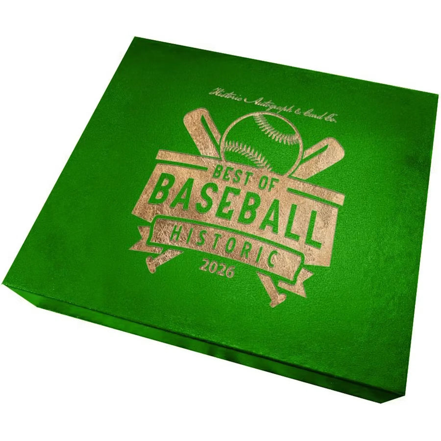 2026 Historic Autographs Best of Baseball Hobby 24-Box Case | Presell