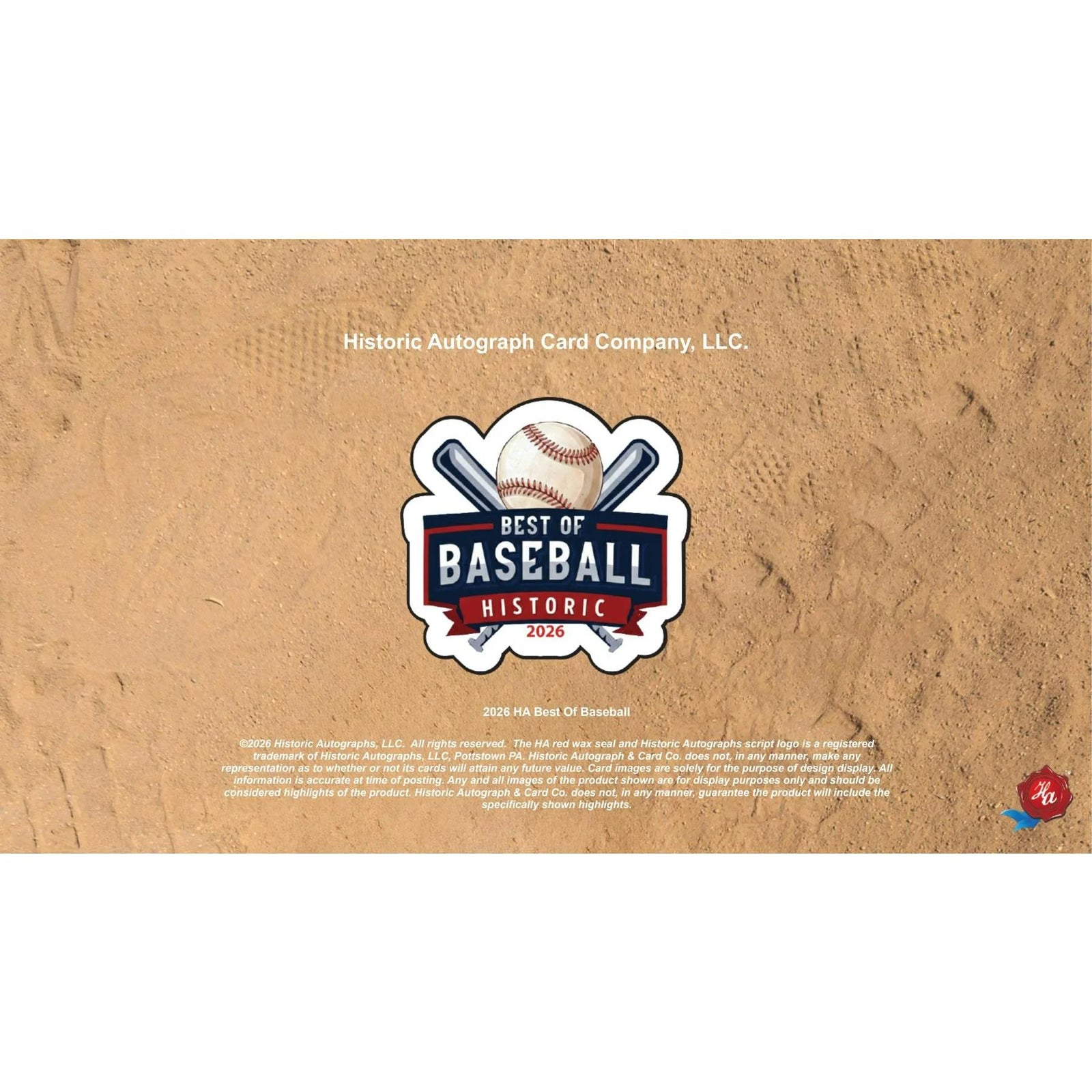 2026 Historic Autographs Best of Baseball Hobby 24-Box Case | Presell