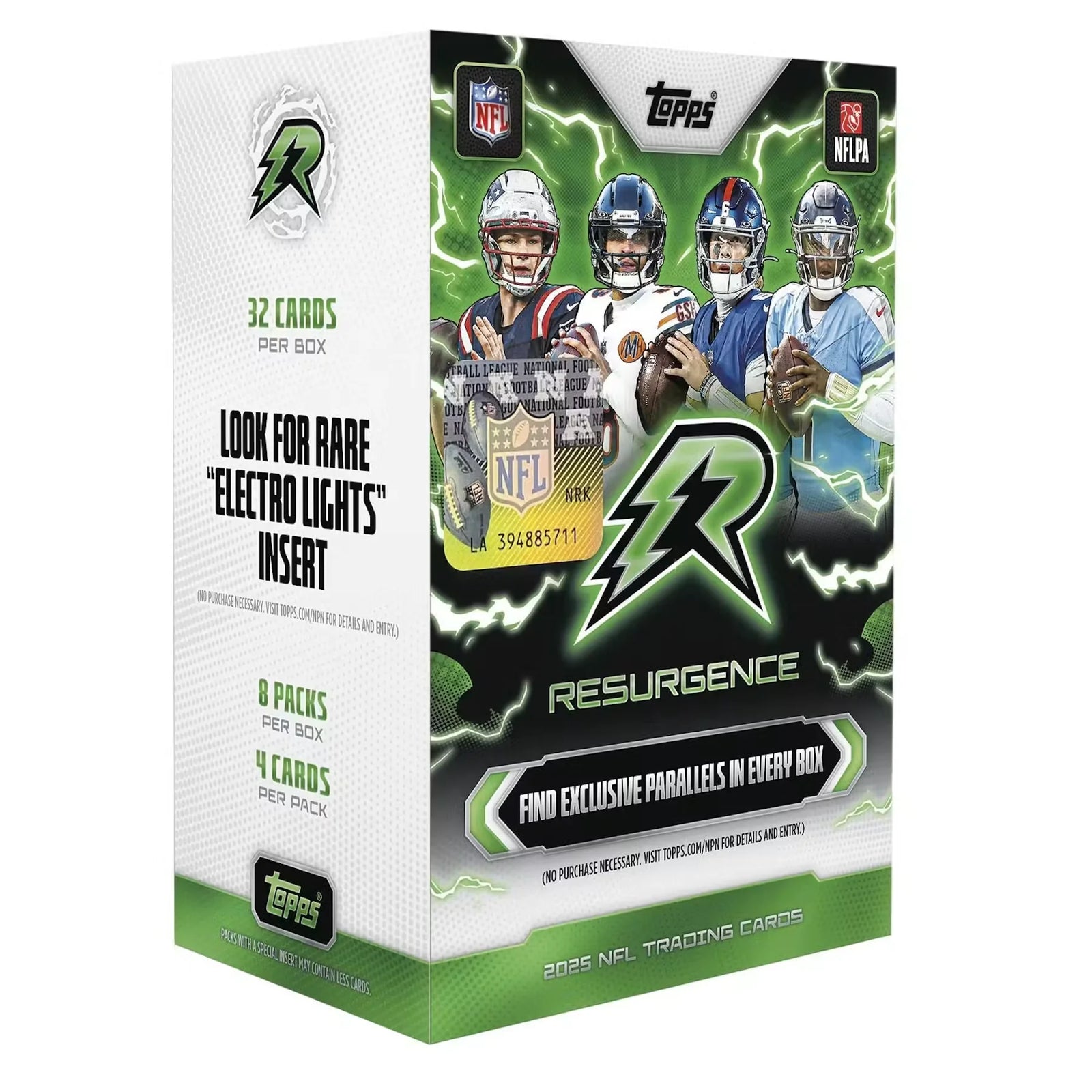 2025 Topps Resurgence Football Blaster Case | 40 Boxes Presell (Ships Sealed Only)